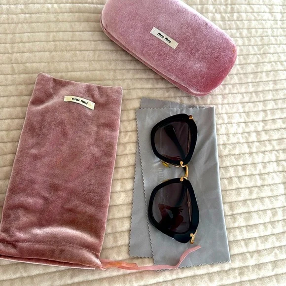 Gently used Miu Miu sunglasses MIU MIU Regard Sunglasses Gently used Once in Excellent  main image 2